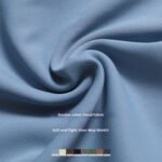 Combinaison de yoga pour femmes à manches courtes avec fermeture éclair, adaptée pour être portée à l'extérieur, combinaison de fitness et de sport, peut être portée à l'extérieur – Image 5