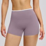 Short de yoga à taille haute et à séchage rapide Sports Running Fitness Sports Shorts – Image 3