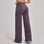 Novo outono e inverno Calças desportivas largas de cintura alta Calças de fitness desportivas casuais para exterior - Image 3