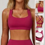 Cloud sense colete de ioga justo roupa interior desportiva à prova de choque de alta resistência Pilates corrida roupa de treino exterior para mulher - Image 4