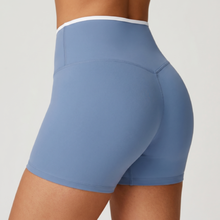 Nude Feel Cross-Border Yoga Shorts Tight High Waist Quick-Dry Shorts Sport Running Fitness Sport Shorts