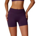 Processing Custom Seamless High Waist Yoga Shorts Summer Tight Hip-lifting Sports Running Quick-drying Fitness Pants – Image 6