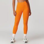 Processed and Customized Peach Hip Seamless Tummy Control Tight Yoga Pants for Outer Wear Running Sports Quick-Drying Fitness Pants - Image 2