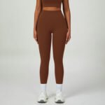 High-Waisted Butt-Lifting Fitness Pants for Women, Tight-Fitting Outdoor Cycling Sports Running Long Pants, Breathable Quick-Dry Yoga Pants - Image 3