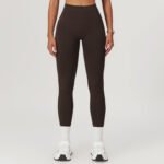 Processed and Customized Peach Hip Seamless Tummy Control Tight Yoga Pants for Outer Wear Running Sports Quick-Drying Fitness Pants - Image 3