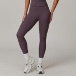 High-Waisted Butt-Lifting Brushed Yoga Pants for Women Running Quick-Drying Fitness Pants for Outer Wear Slimming Look Tight Sports Pants - Image 3