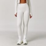 European and American Running Naked Quick-drying Fitness Pants Breathable Outer Wear Tight Sports Pants High Waist Hip Yoga Pants Women's