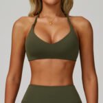 Yun Sense Yoga Bra Quick-Drying Cross Back Beautiful Back High-Intensity Fitness Wear Casual Running Sports Bra - 画像 (3)