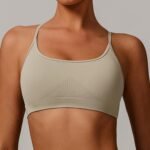 European and American Seamless Yoga Bra Quick-Drying Tight Sports Running Fitness Clothing Sling Beautiful Back Yoga Clothing - Image 3