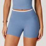 Nude Feel Cross-Border Yoga Shorts Tight High Waist Quick-Dry Shorts Sports Running Fitness Sports Shorts - Image 2
