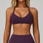 Yun Sense Yoga Bra Quick-Drying Cross Back Beautiful Back High-Intensity Fitness Wear Casual Running Sports Bra